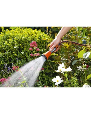 icecat_Gardena 18310-50 garden water spray gun nozzle Garden water spray nozzle Plastic Black, Grey, Orange