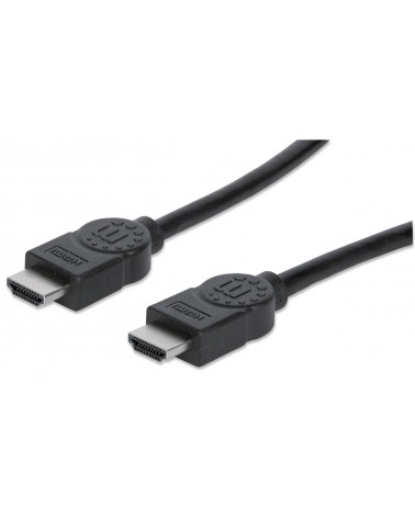 icecat_Manhattan HDMI Cable, 1080p@60Hz (High Speed), 22.5m, Male to Male, Black, Fully Shielded, Gold Plated Contacts, Lifetime