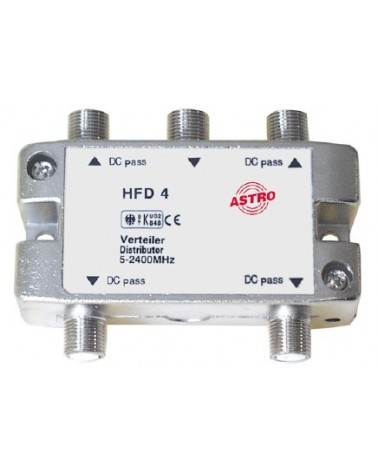icecat_Astro HFD 4 Divisor de señal para cable coaxial Plata