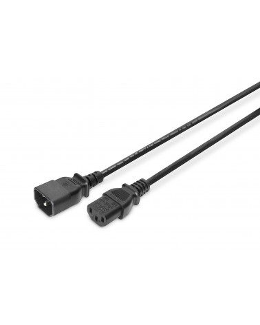 icecat_Digitus AK-440201-050-S napájecí kabel Černá 5 m C13 rozdvojovač IEC C13