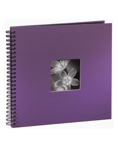 icecat_Hama "Fine Art" Spiral Album, purple, 34x32 50 álbum de foto y protector Púrpura 10 x 15, 13 x 18