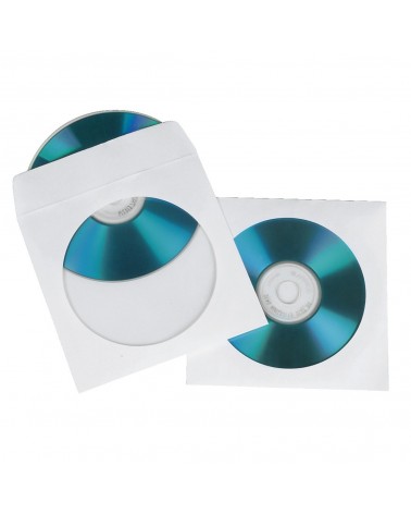 icecat_Hama CD Paper Sleeves, white, 100 pcs Pack 1 discs