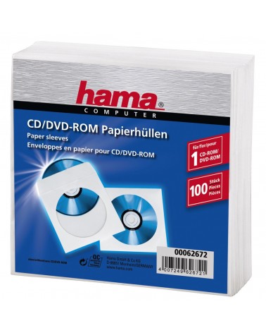 icecat_Hama 00062672 CD-Hülle Schutzhülle 1 Disks Weiß