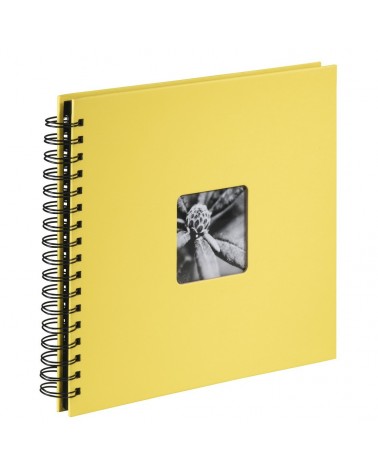 icecat_Hama Fine Art álbum de foto y protector Amarillo 100 hojas 10 x 15 Encuadernación espiral