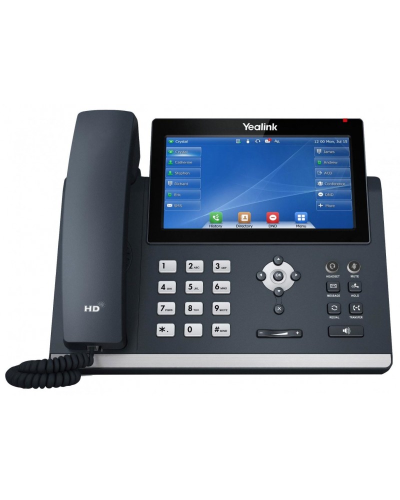 icecat_Yealink SIP-T48U IP telefon Šedá LED Wi-Fi