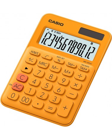 icecat_Casio MS-20UC-RG kalkulačka Desktop Jednoduchá kalkulačka Oranžová