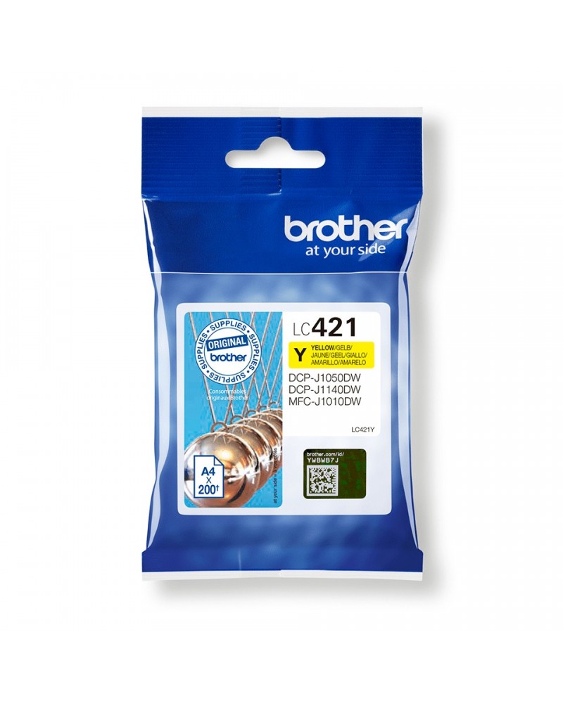 icecat_Brother LC-421Y ink cartridge 1 pc(s) Original Yellow