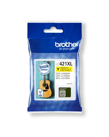 icecat_Brother LC-421XLY ink cartridge 1 pc(s) Original High (XL) Yield Yellow