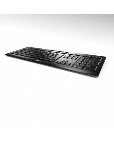 icecat_CHERRY Stream Wireless teclado RF inalámbrica + USB QWERTZ Alemán Negro