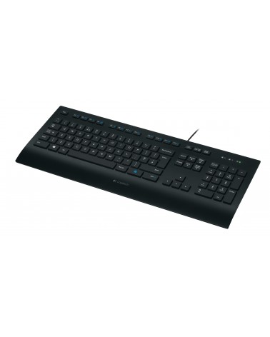 icecat_Logitech K280e Tastatur USB QWERTZ Deutsch Schwarz