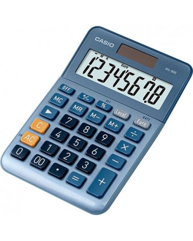 icecat_Casio MS-80E calculadora Bolsillo Calculadora financiera Azul