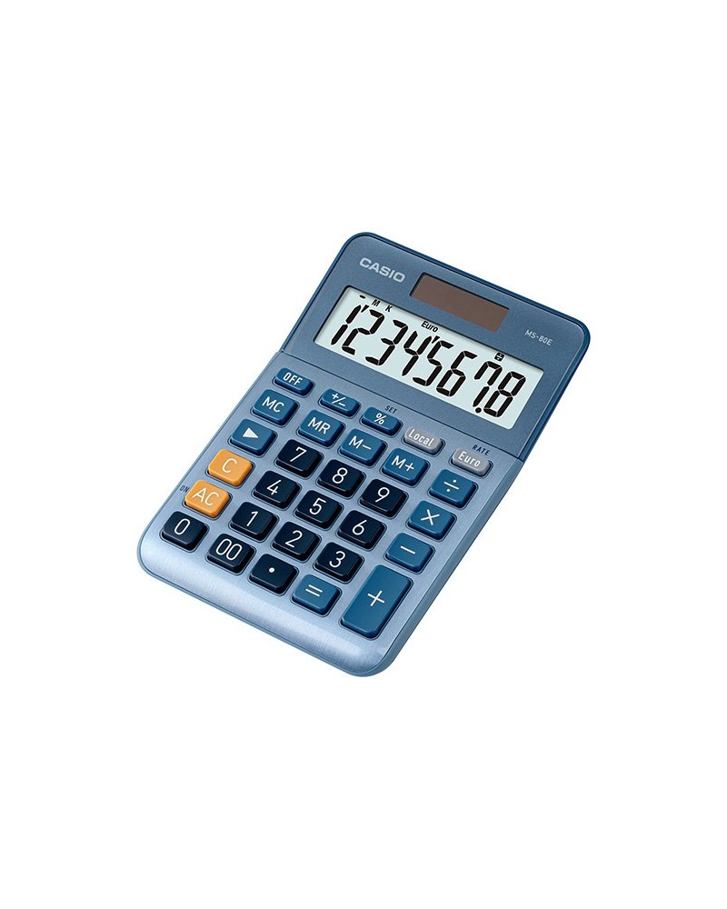 icecat_Casio MS-80E calculadora Bolsillo Calculadora financiera Azul