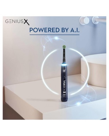 icecat_Oral-B Genius X Adult Oscillating toothbrush Black