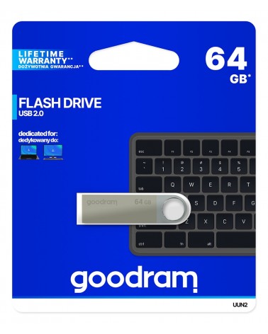 icecat_Goodram UUN2 USB 2.0 unità flash USB 64 GB USB tipo A Argento
