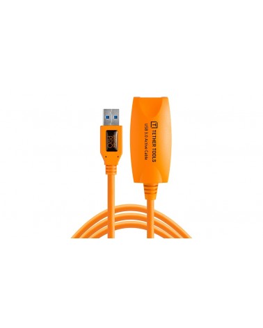 icecat_Tether Tools CU3017 cable USB 5 m USB 3.2 Gen 1 (3.1 Gen 1) USB A Naranja