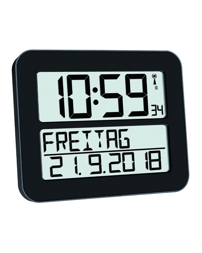 icecat_TFA-Dostmann TimeLine MAX Reloj despertador digital Negro