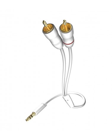 icecat_Inakustik 0031000075 audio cable 0.75 m 3.5mm 2 x RCA White