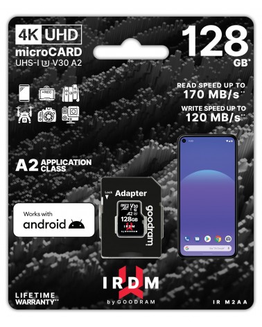 icecat_Goodram MICROCARD IRDM M2AA A2 mémoire flash 128 Go MicroSDHC UHS-I