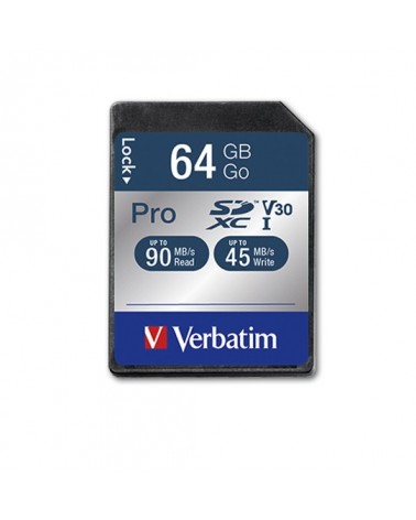 icecat_Verbatim Pro memory card 64 GB SDXC UHS Class 10