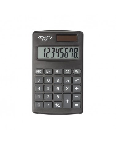 icecat_Genie 215 P calculadora Bolsillo Calculadora básica Negro