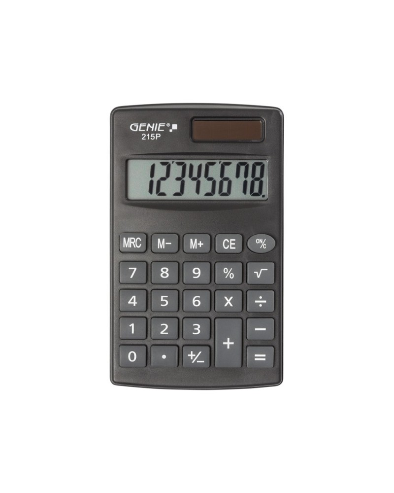 icecat_Genie 215 P calculadora Bolsillo Calculadora básica Negro