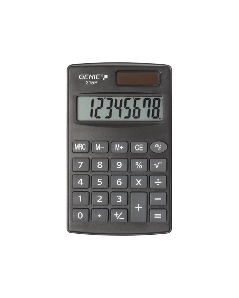 icecat_Genie 215 P calculatrice Poche Calculatrice basique Noir