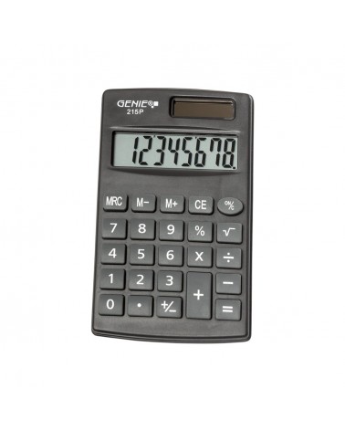 icecat_Genie 215 P kalkulačka Kapsa Jednoduchá kalkulačka Černá