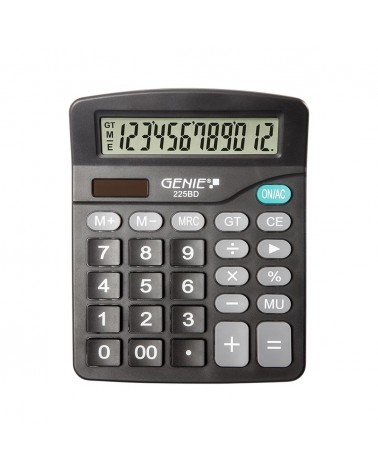 icecat_Genie 225 BD calculadora Escritorio Calculadora básica Negro