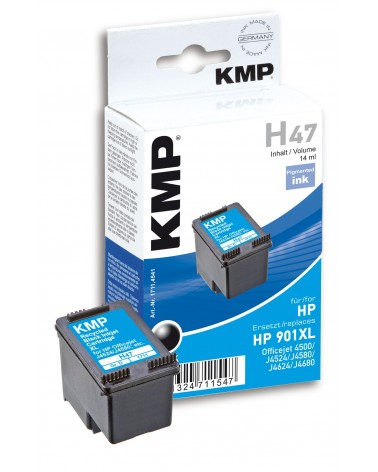 icecat_KMP H47 cartucho de tinta 1 pieza(s) Alto rendimiento (XL) Negro