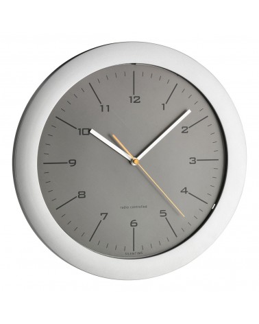 icecat_TFA-Dostmann 60.3512.10 reloj de pared Reloj de pared mecánico Círculo Verde, Plata