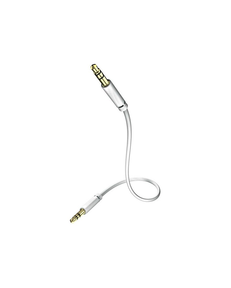 icecat_Inakustik 0.75m 3.5mm audio kabel 0,75 m 3 x RCA Bílá