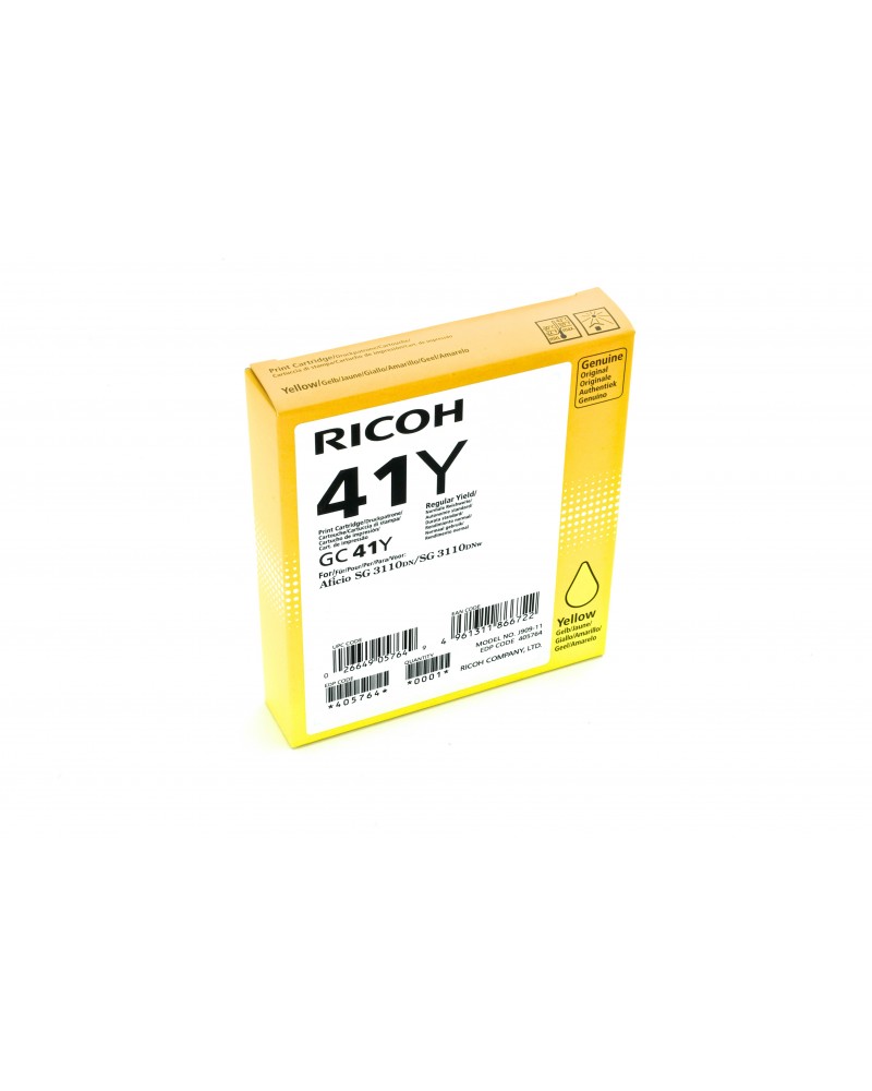 icecat_Ricoh 405764 inkoustová náplň 1 kusů Originální Standardní výtěžnost Žlutá