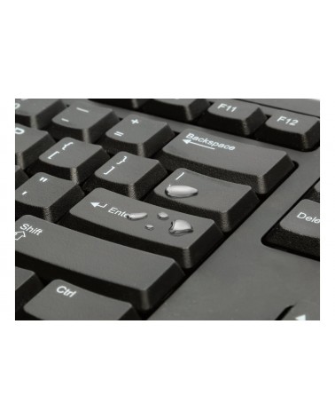 icecat_Kensington ValuKeyboard klávesnice USB QWERTZ Německý Černá