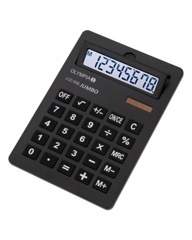 icecat_Olympia LCD 908 Jumbo calculadora Escritorio Pantalla de calculadora Negro