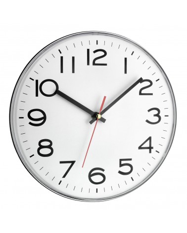 icecat_TFA-Dostmann 60.3017 reloj de pared Reloj de pared de cuarzo Círculo Gris, Blanco