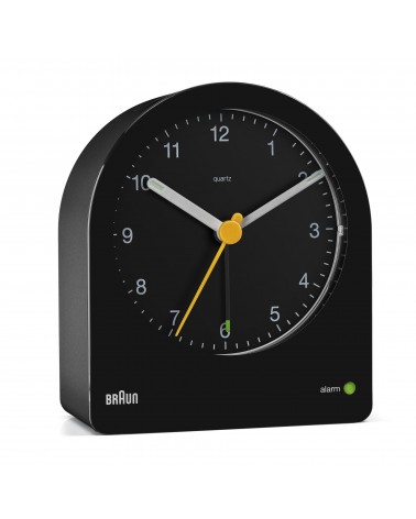 icecat_Braun BC22 Quartz alarm clock Black, Yellow