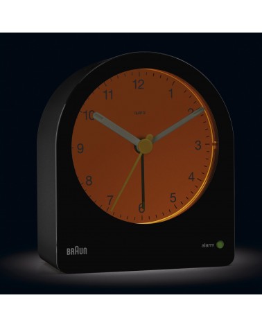 icecat_Braun BC22 Reloj despertador analógico Negro, Amarillo