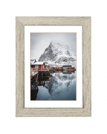 icecat_Hama Oslo Grey, Pine Single picture frame