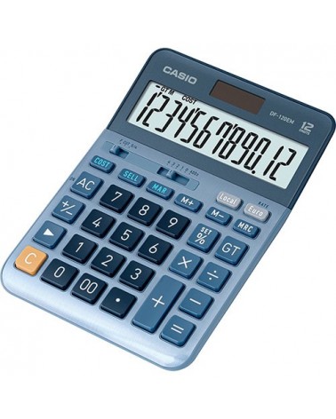 icecat_Casio DF-120EM calculadora Escritorio Pantalla de calculadora Azul
