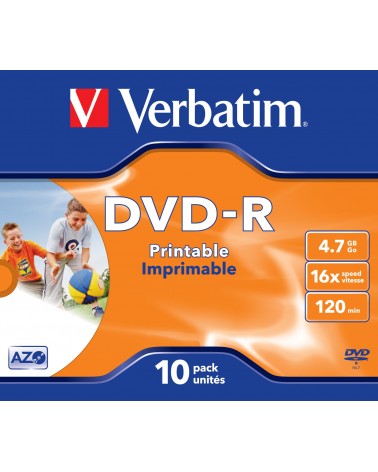 icecat_Verbatim 43521 prázdné DVD 4,7 GB DVD-R 10 kusů