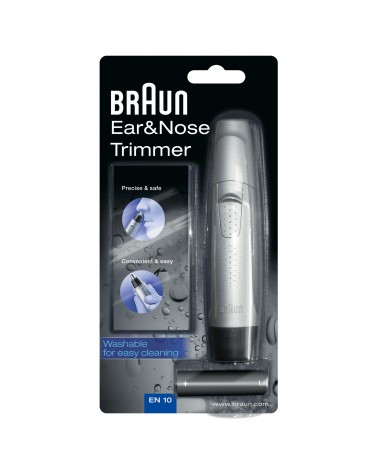 icecat_Braun Ear&Nose EN10 depiladora de precisión Negro, Gris