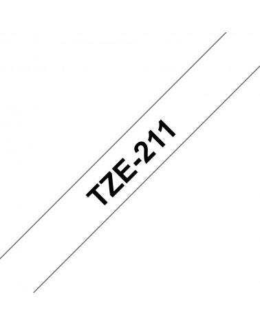 icecat_Brother TZe211 cinta para impresora de etiquetas Negro sobre blanco TZe