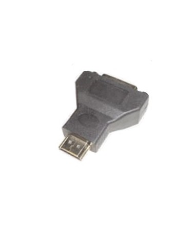 icecat_e+p HDMI 5 cambiador de género para cable DVI 24+1pin Negro