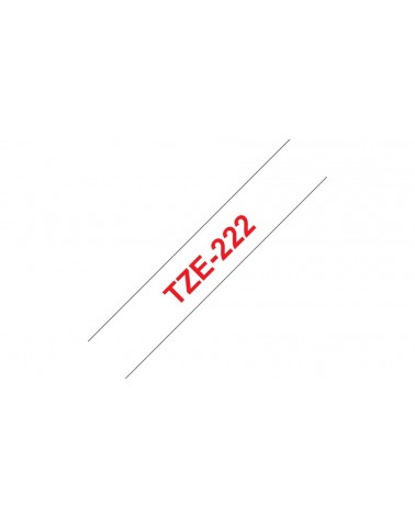 icecat_Brother TZe-222 páska pro tvorbu štítků Červená na bílé
