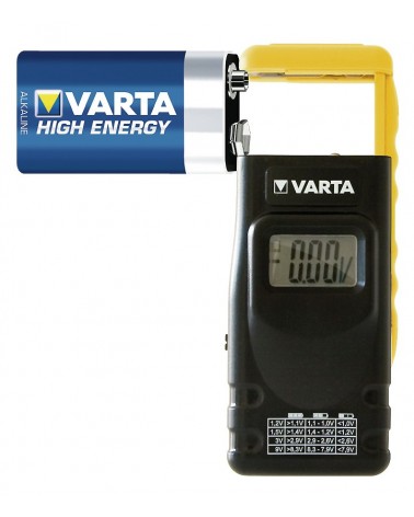 icecat_Varta 891101401 testeur de piles et d'énergies Noir, Jaune