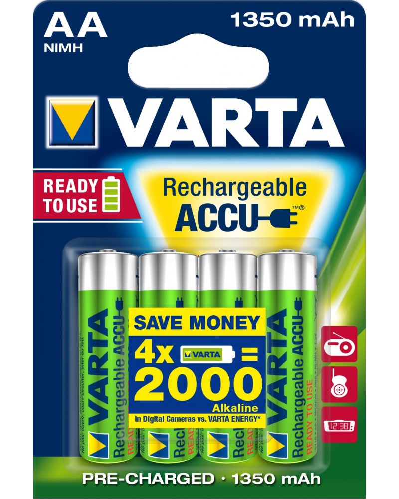 icecat_Varta Ready2Use HR06 1350 mAh Batterie rechargeable Hybrides nickel-métal (NiMH)