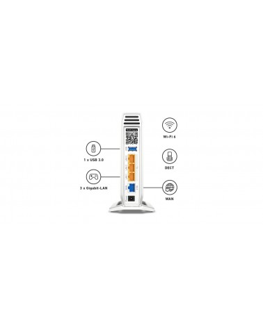 icecat_AVM FRITZ!Box 4060 router inalámbrico Gigabit Ethernet Tribanda (2,4 GHz 5 GHz 5 GHz) Blanco