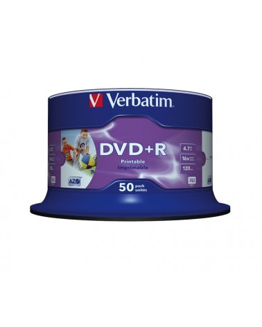 icecat_Verbatim DVD+R Wide Inkjet Printable No ID Brand 4,7 GB 50 Stück(e)