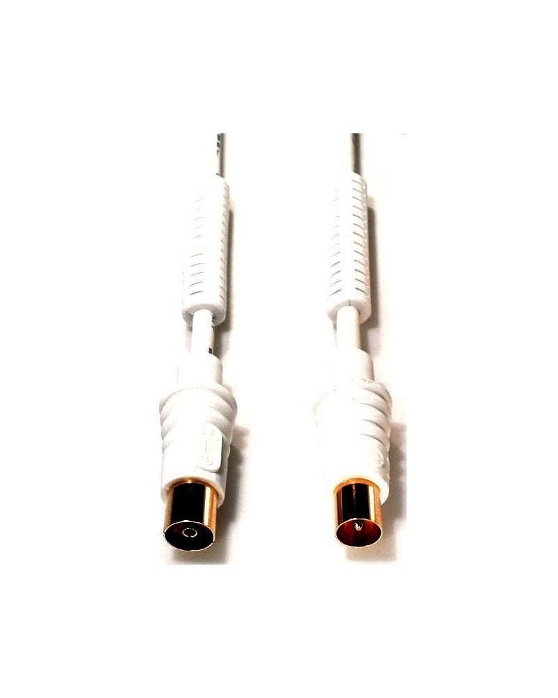 icecat_e+p AB 201 G coaxial cable 1.5 m Coax White