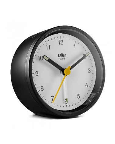 icecat_Braun BC12BW Reloj despertador analógico Negro, Blanco